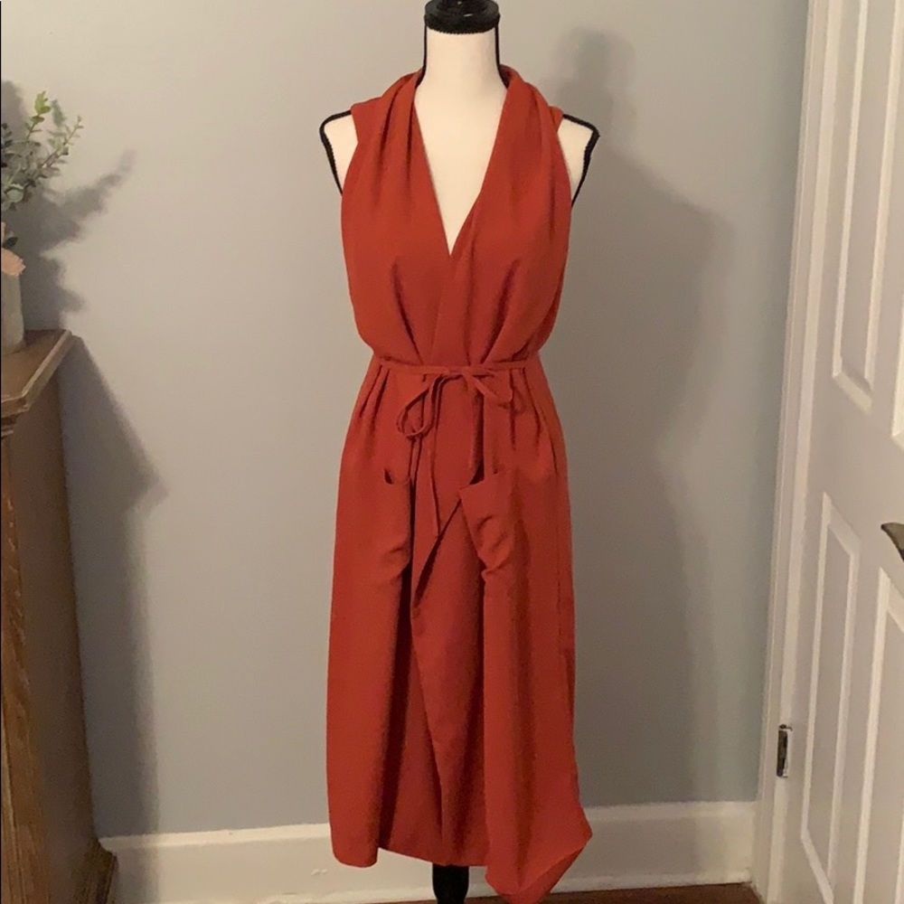 H&M Long Trench Vest
